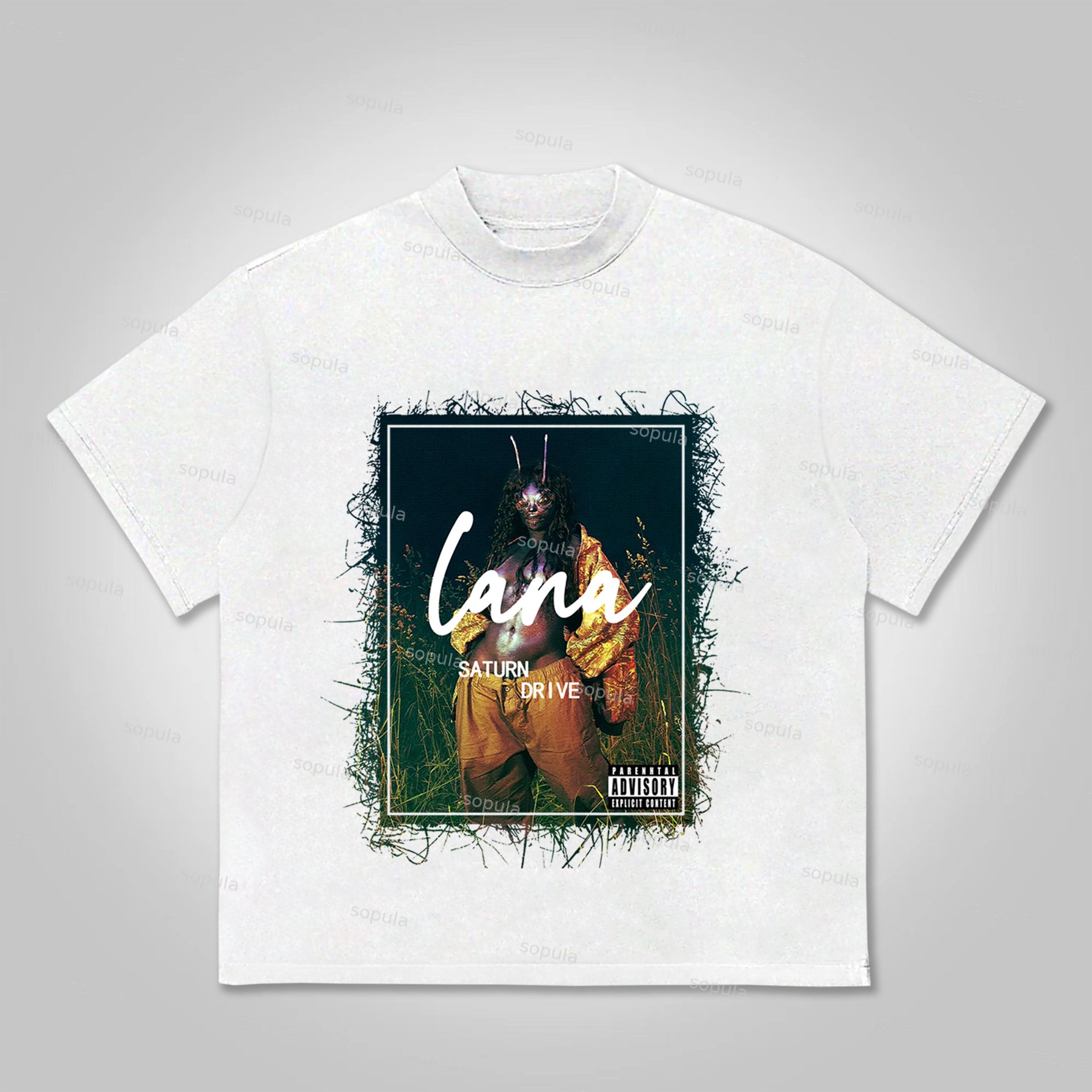 Sopula Vintage SZA Graphics Print Cotton T-Shirt - Sopula｜Premium Graphic Tees & Graphic Clothing