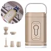 Electric Air Pump Air Mattress Pump with 5 Nozzles Mini Air Pump for Pool Floats