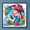 Diamond Painting-DIY Crystal Rhinestone Girl