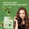 🥑Masque capillaire revitalisant profond &agrave; l'avocat