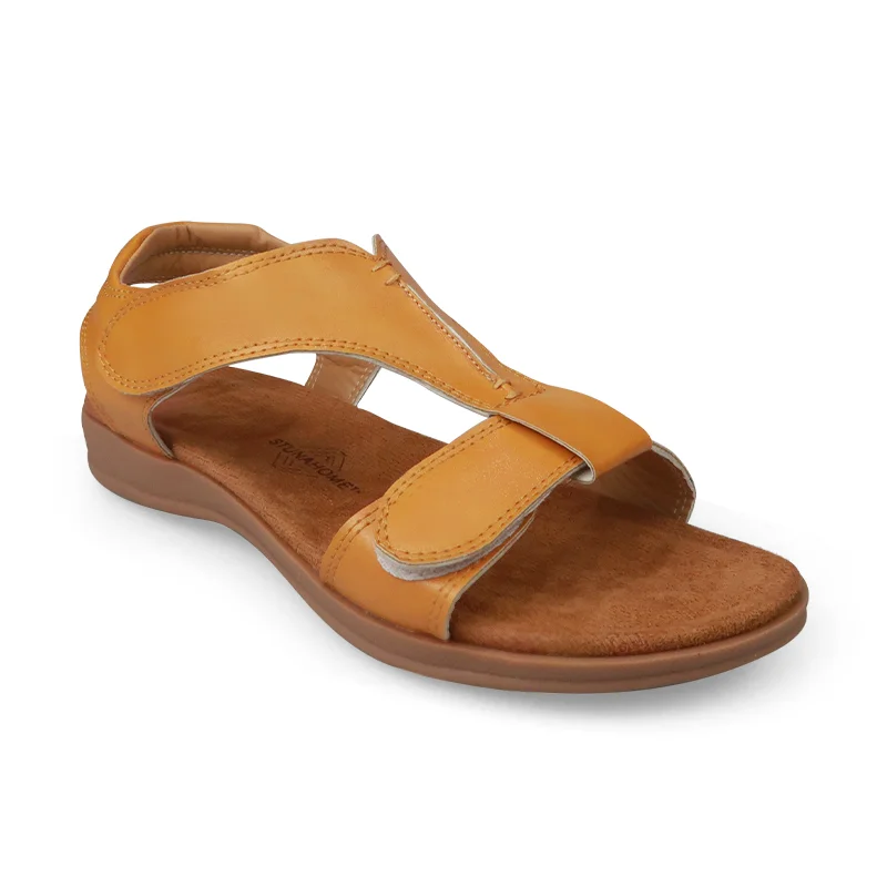 Women's Velcro Strap Sandals for Swollen Feet/Edema