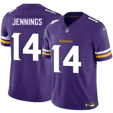 Men's Minnesota Vikings #14 Jauan Jennings Purple 2026 Vapor F.U.S.E. Limited Stitched Jersey