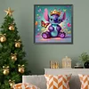 Stitch-Full Round Diamond Painting 30*30CM