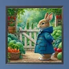 Diamond Painting -DIY Full Square Drill Easter Rabbit(45*45CM）