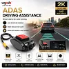 FULL HD X8 2K Super Night Vision USB Fahrrekorder Versteckte ADAS Elektronische Hund Zinklegierung DVR Fabrik Autokamera