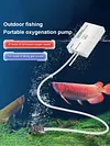 Aquarium Air Pump USB Rechargeable Fish Tank Aerator Oxygen Pump for Fish Tank