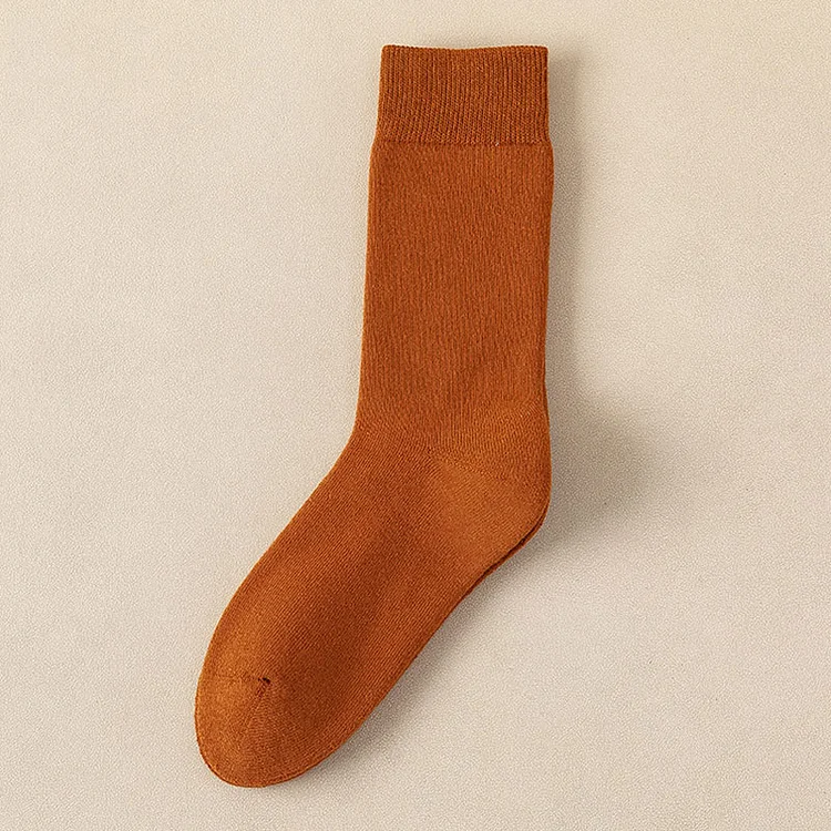 Padded thickened cotton warm women's socks