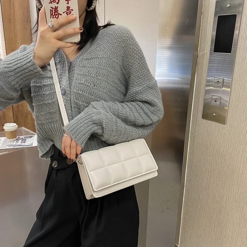 Women's Bag Autumn Winter New 2021 Female Literary Single-Shoulder Bag Minority Design Cross-Body Bag Trend Women's Bag Bolsos