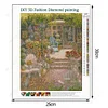 Diamond Painting-5D Full Drill Quiet Yard