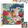 (40*40cm)Cat - Full Square Drill Diamond Painting