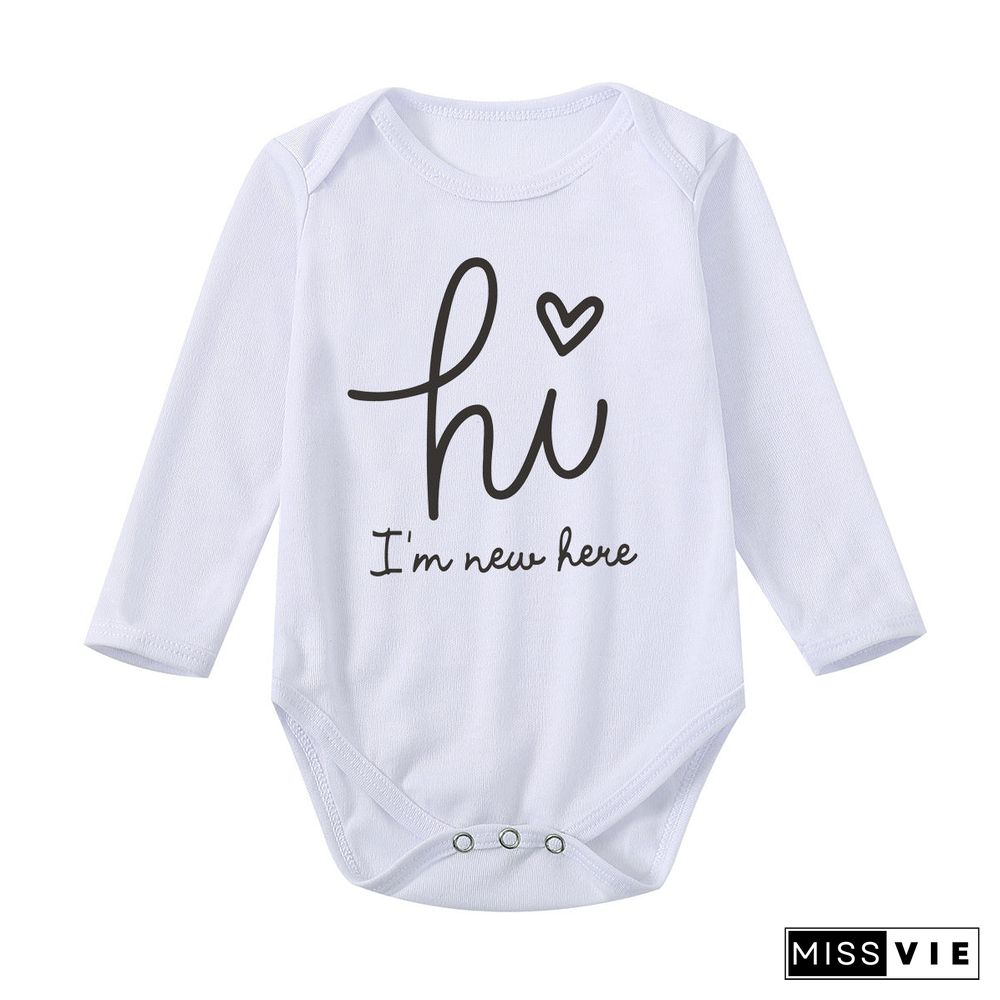 Baby/Toddler/ Kids Girl Boy Girl Casual Long Sleeve Bodysuit