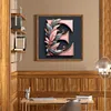 Diamond Painting -DIY Round Drill Letter E(40x40cm)