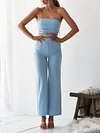 Strapless Off-The-Shoulder Jumpsuit