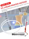 0.4mm Nozzle V5 J-head Printer Hotend with Hotend Heat Sink for Anycubic I3 Mega