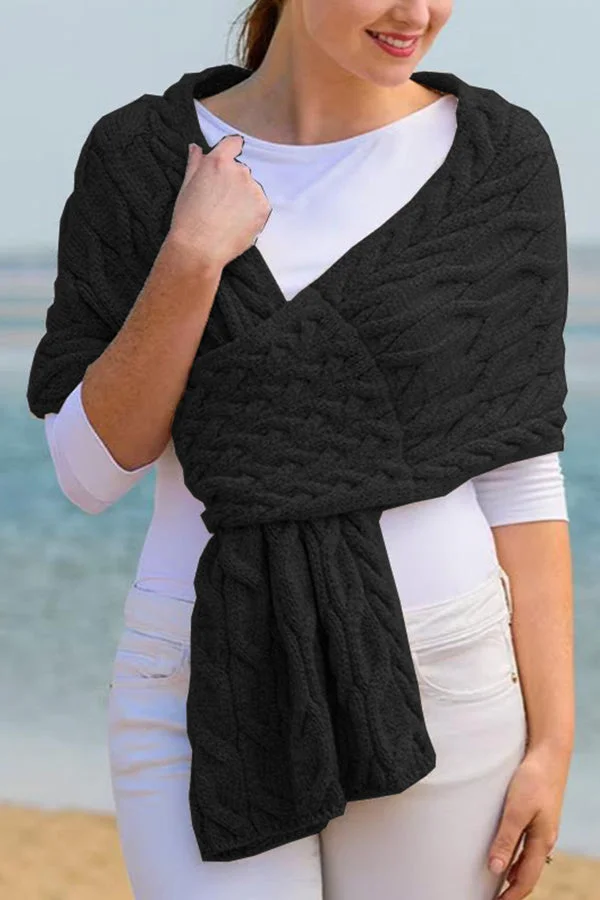 Women’s Fashion Solid Color Scarf or Neck Shawl main image 0