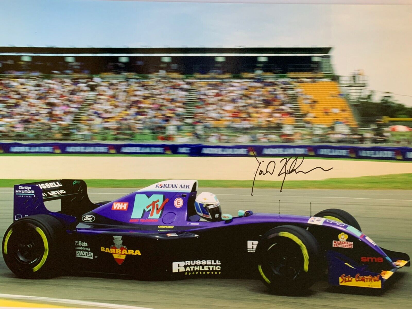 David Brabham Hand Signed 18x12 Photo Poster painting - Formula 1 Autograph - F1 2.