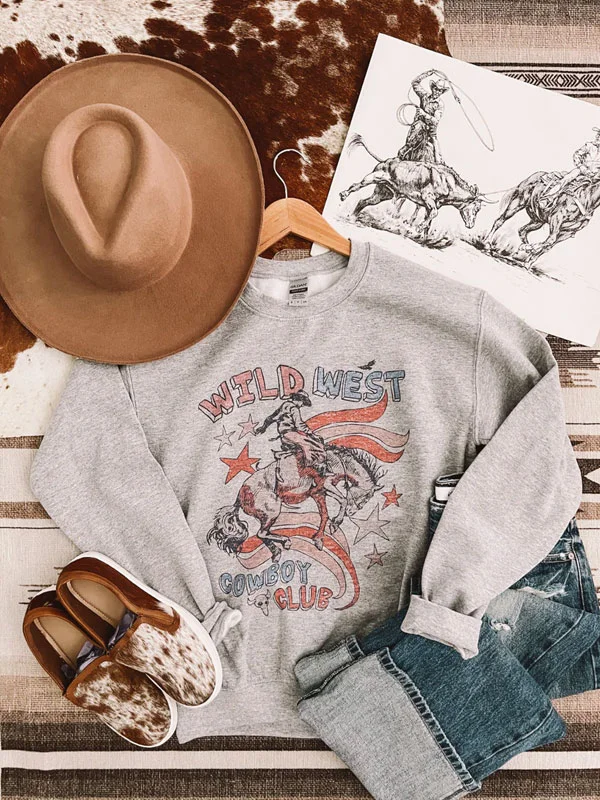 Wild West Cowboy Club Sweatshirt