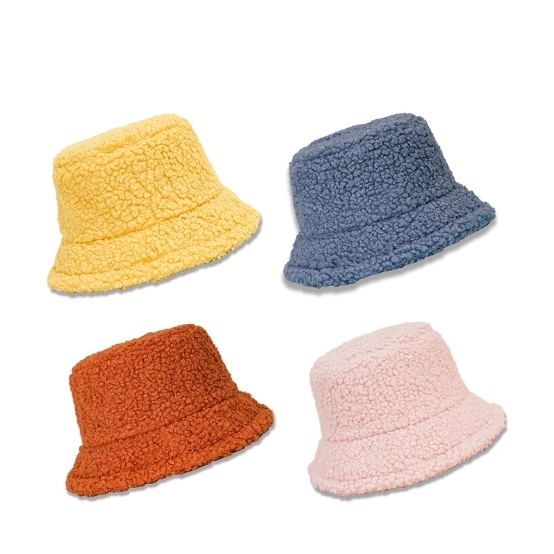 New Autumn And Winter Hats Fisherman Hat Warm And Cold Sunshade Wide-brimmed Face Small Basin Hat Korean Trend