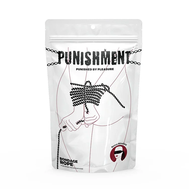 Pornhint Punishment Bondage Rope - Black