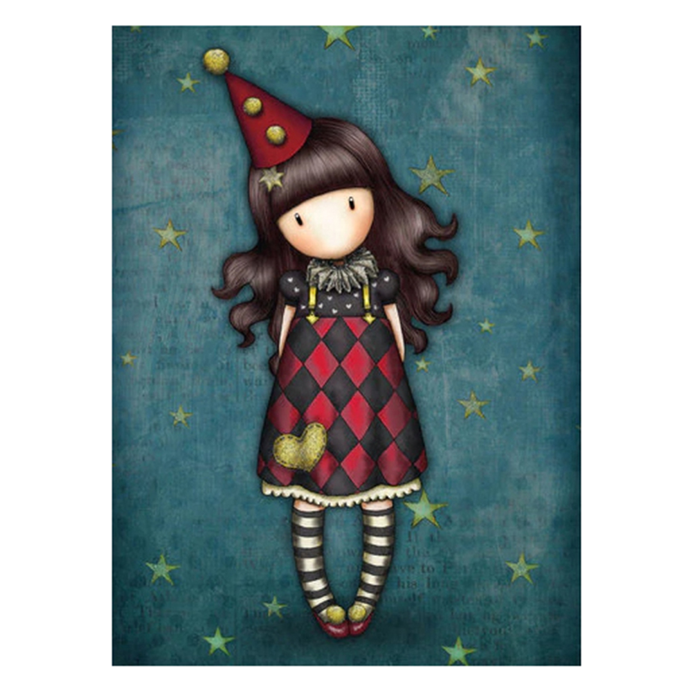 

Goliath Doll - 11CT Stamped Cross Stitch - 30*40CM, 501 Original