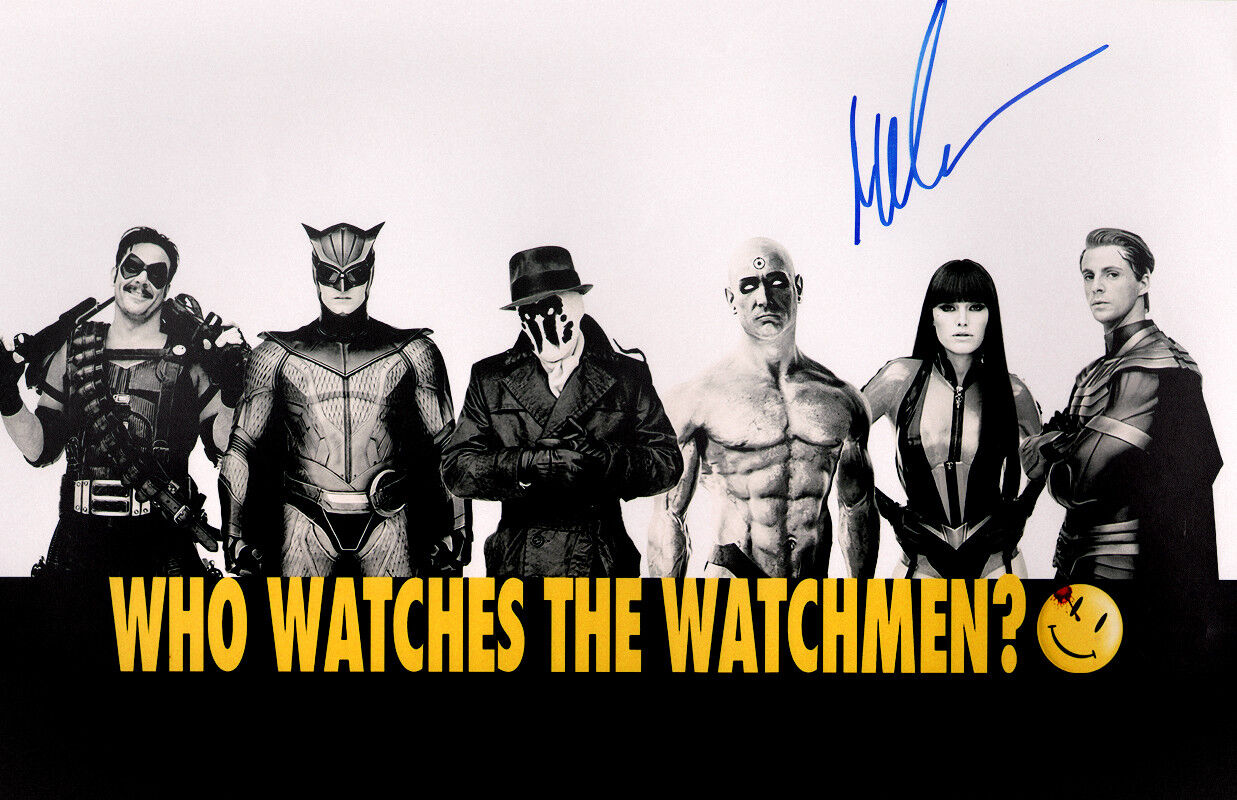 ~~ MALIN AKERMAN Authentic Hand-Signed WATCHMEN SILK SPECTRE