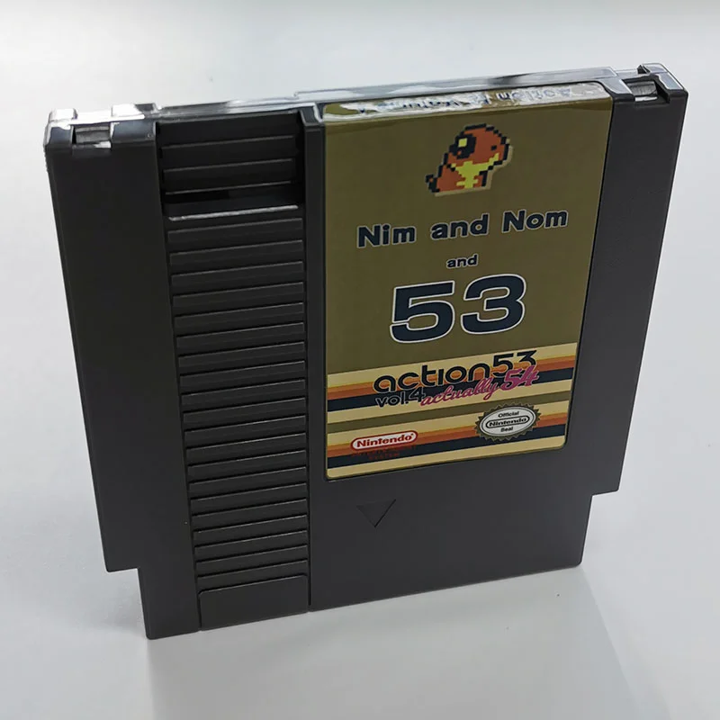 Action 53 Volume 4 For Nintendo NES - 8 Bit Game Cartridge