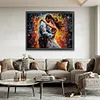 uk.everydayedeals (Limited Stock)Cross Stitch - 14ct Stamped - Tomber amoureux (63*52cm)