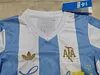 Joyfball 2025 Kids Size Argentina Messi Commemorative Edition Football Shirt