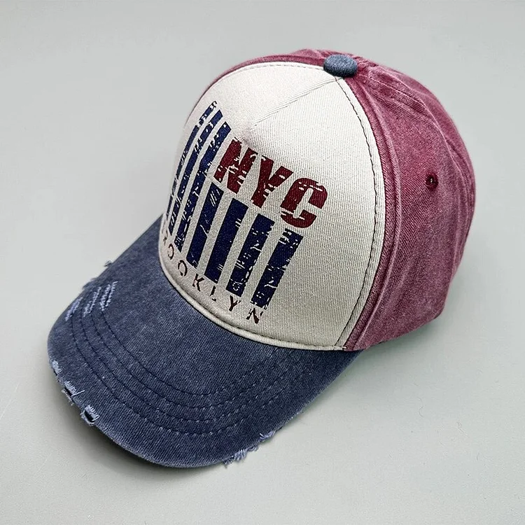 Xrcrm Men Women Cotton Fashion Snapback Caps Versatile Leisure New Cowboy Baseball Hat Street Hip-hop Sunshade Outdoor Sport American