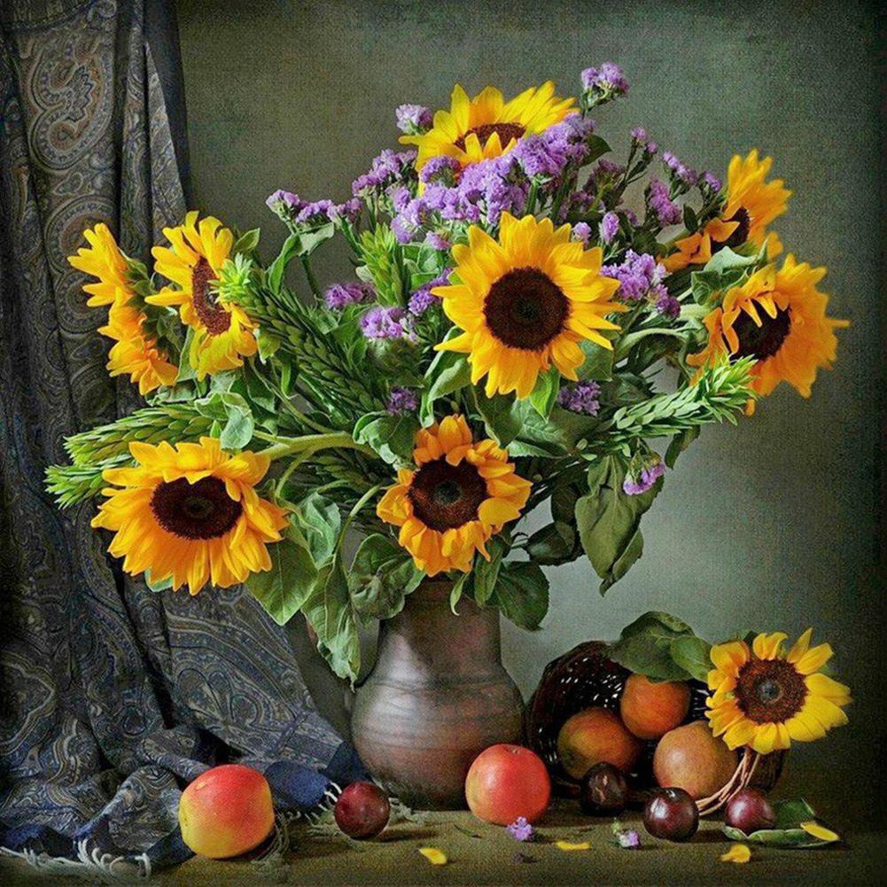 

Elegant Flower - Round Drill Diamond Painting - 30*30CM, 501 Original