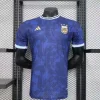 2024 Players Argentina Special Edition Blue Soccer Jersey