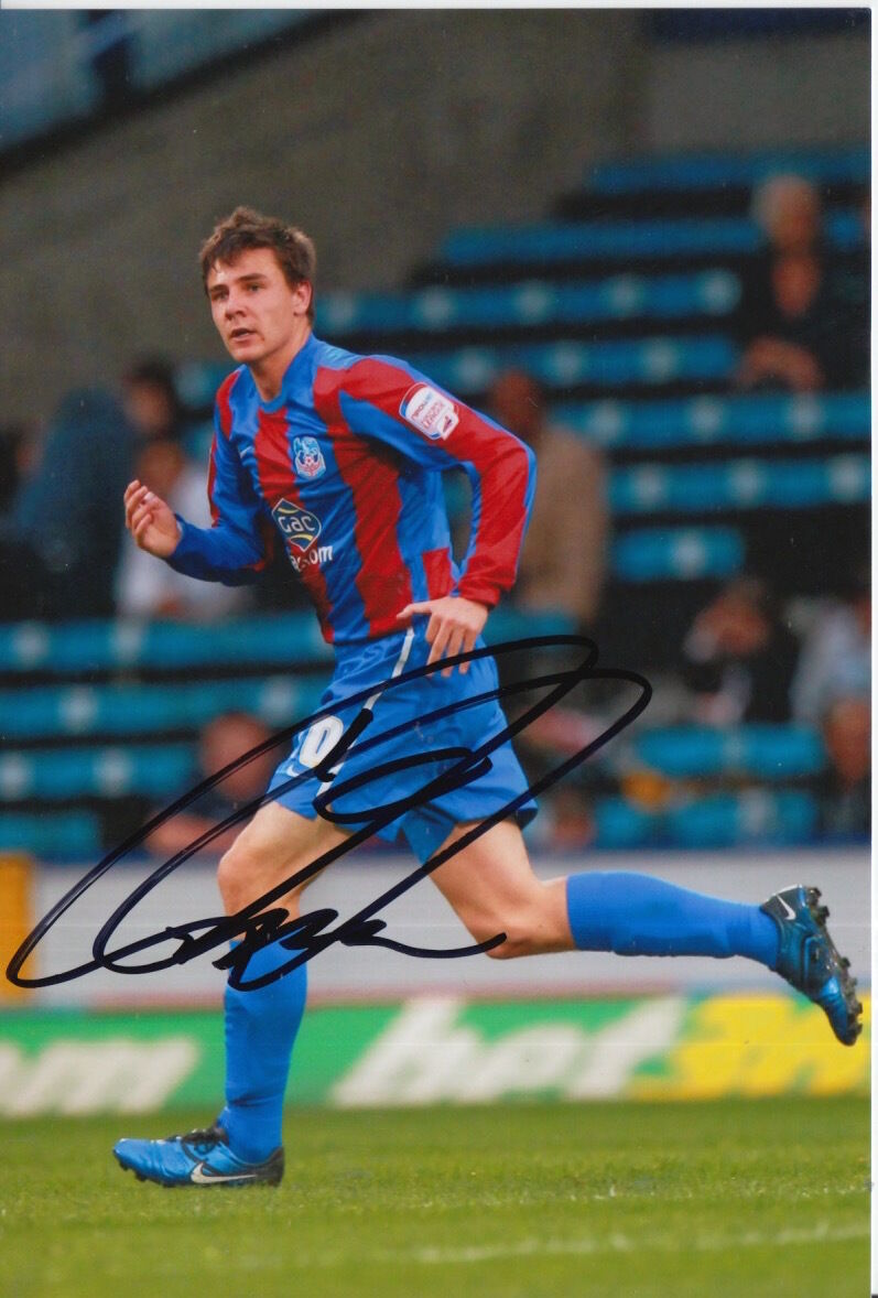 CRYSTAL PALACE HAND SIGNED OWEN GARVAN 6X4 Photo Poster painting 2.