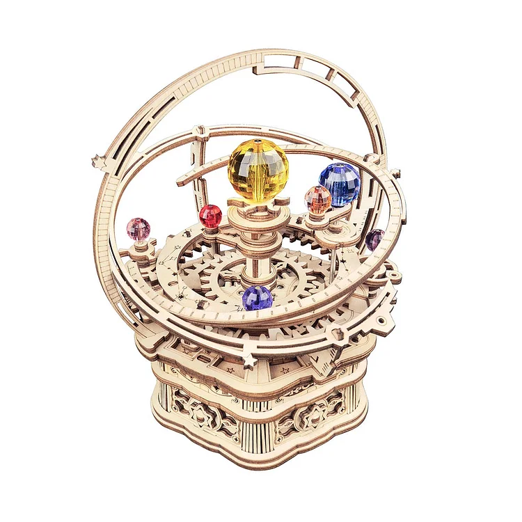 ROKR Starry Night Orrery Mechanical Music Box AMK51 | Robotime Online