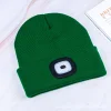 Cap with LED light luminous led knitted hat