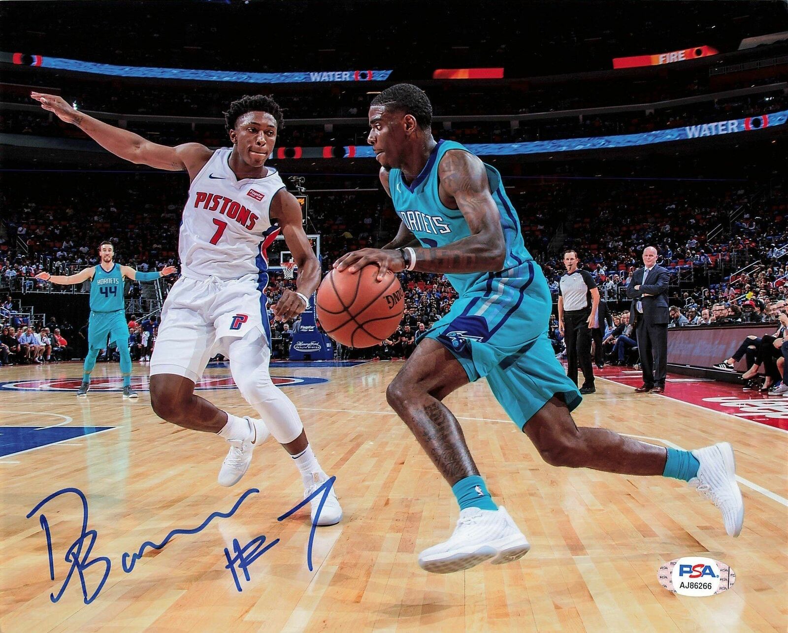 Dwayne Bacon signed 8x10 Photo Poster painting PSA/DNA Charlotte Hornets Autographed
