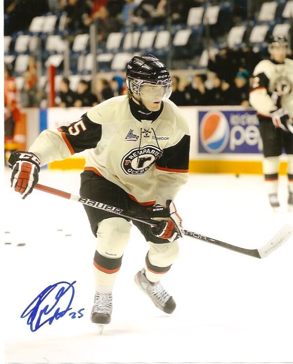 Quebec Remparts Mikhail Grigorenko Autographed Signed 8x10 Photo Poster painting COA