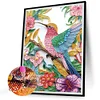Fleur Colibri-Sp&eacute;cial Forme Diamant Peinture-30 * 40CM