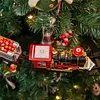 Electric Train Pendant On The Christmas Tree