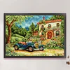 Mountain Floats-14CT Stamped Cross Stitch Egyptian Cotton 77*60cm/30.31*23.62in (Big Size) tapestrymarket