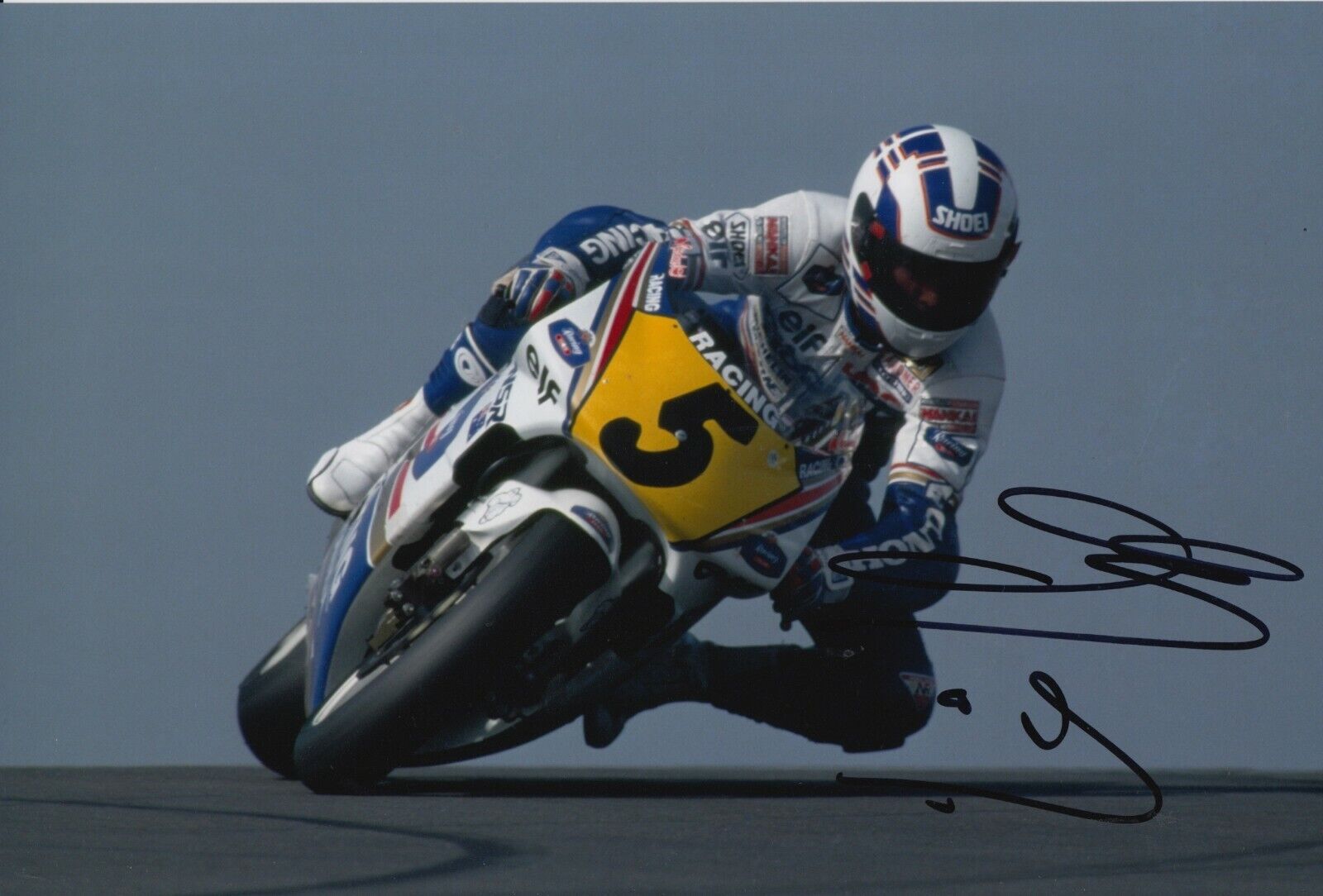 Wayne Gardner Hand Signed 12x8 Photo Poster painting - Honda MotoGP Autograph 14.