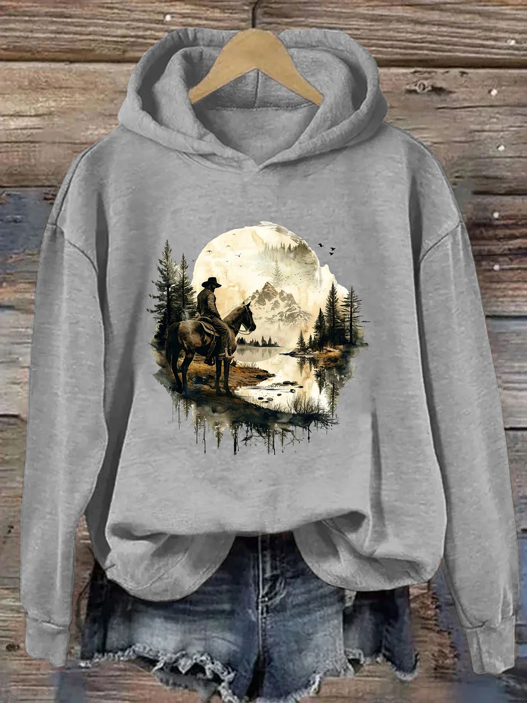 Cowboy Western Hoodie