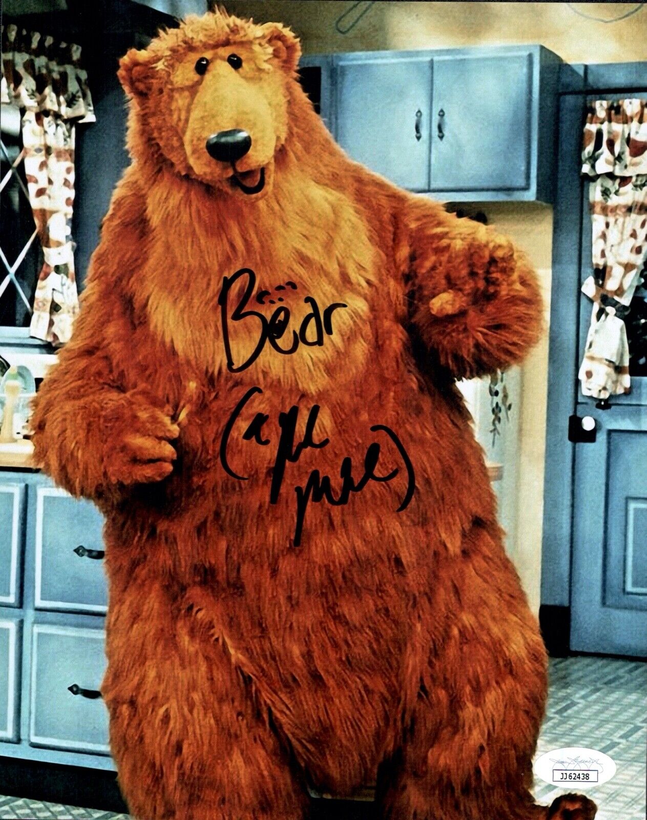 NOEL MACNEAL Signed BEAR IN THE BIG BLUE HOUSE 8x10 Photo Poster painting Autograph JSA COA Cert