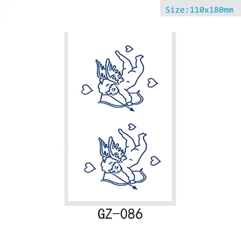 Net Red Herbal Juice Semi-permanent Waterproof Sweat-proof Tattoo Masking Scar Tattoo Sticker Herbal Juice Tattoo Sticker