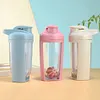 500ml Protein Shaker Bottle Leak Proof Cup for Protein Mixes Supplement Shakes