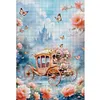 Carriage-11CT Stamped Cross Stitch 40*60cm  tapestrymarket