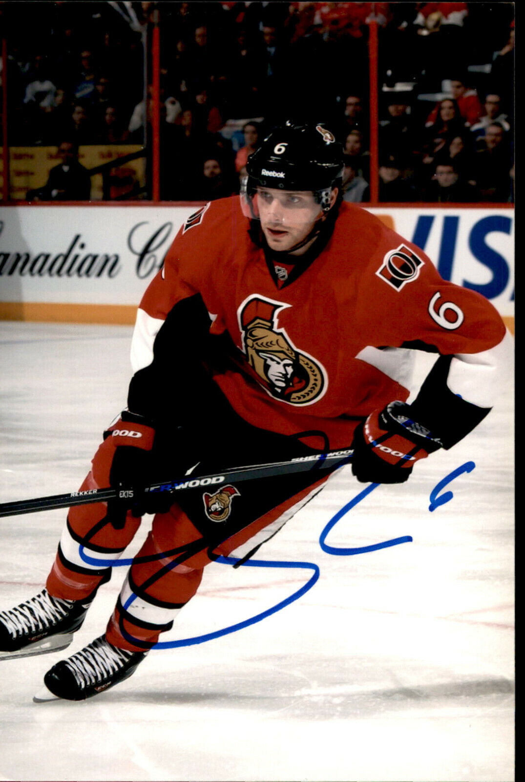 Bobby Ryan SIGNED autorgraphed 4x6 Photo Poster painting OTTAWA SENATORS #5