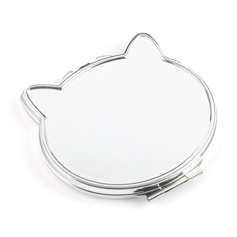 Minimalist Geometric Pu Leather Glass Iron Mirror 1 Piece