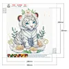 Diamond Painting-DIY Crystal Rhinestone Tiger