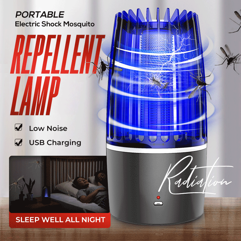 Portable Electric Shock Mosquito Repellent Lamp