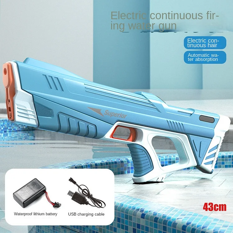 Electric automatic repeating water cannon